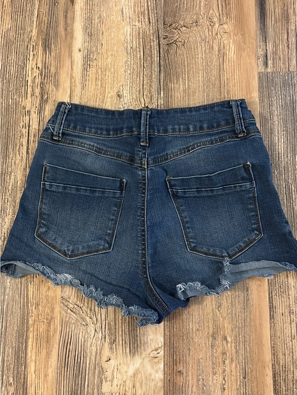 Rewash Denim Frayed Shorts - Size 3/25